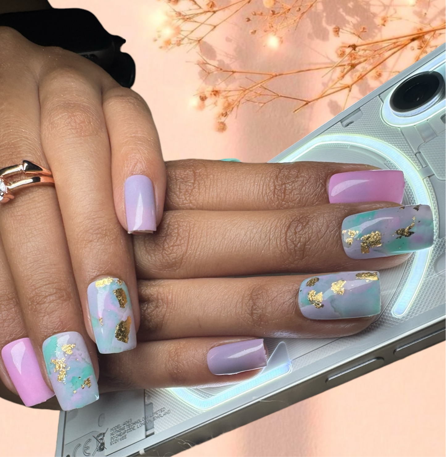 Dreamy Pastel Nails