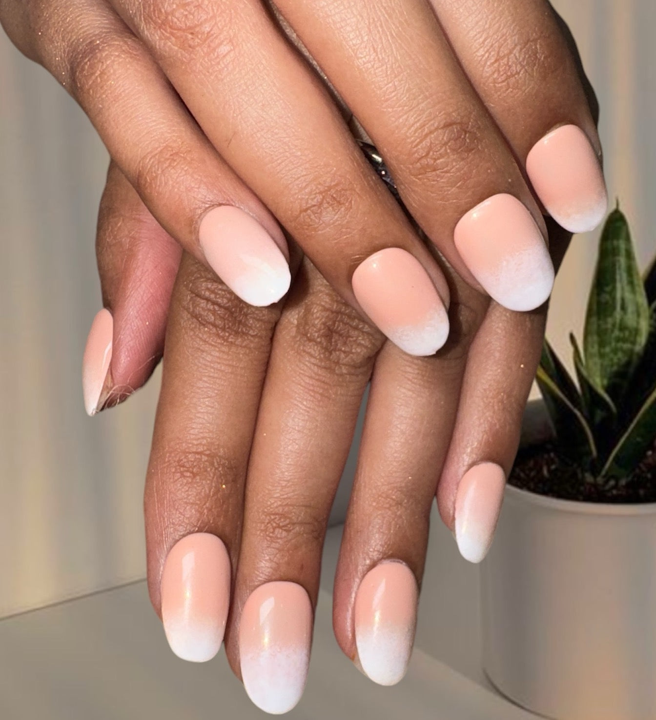 Peach Whisper Ombré