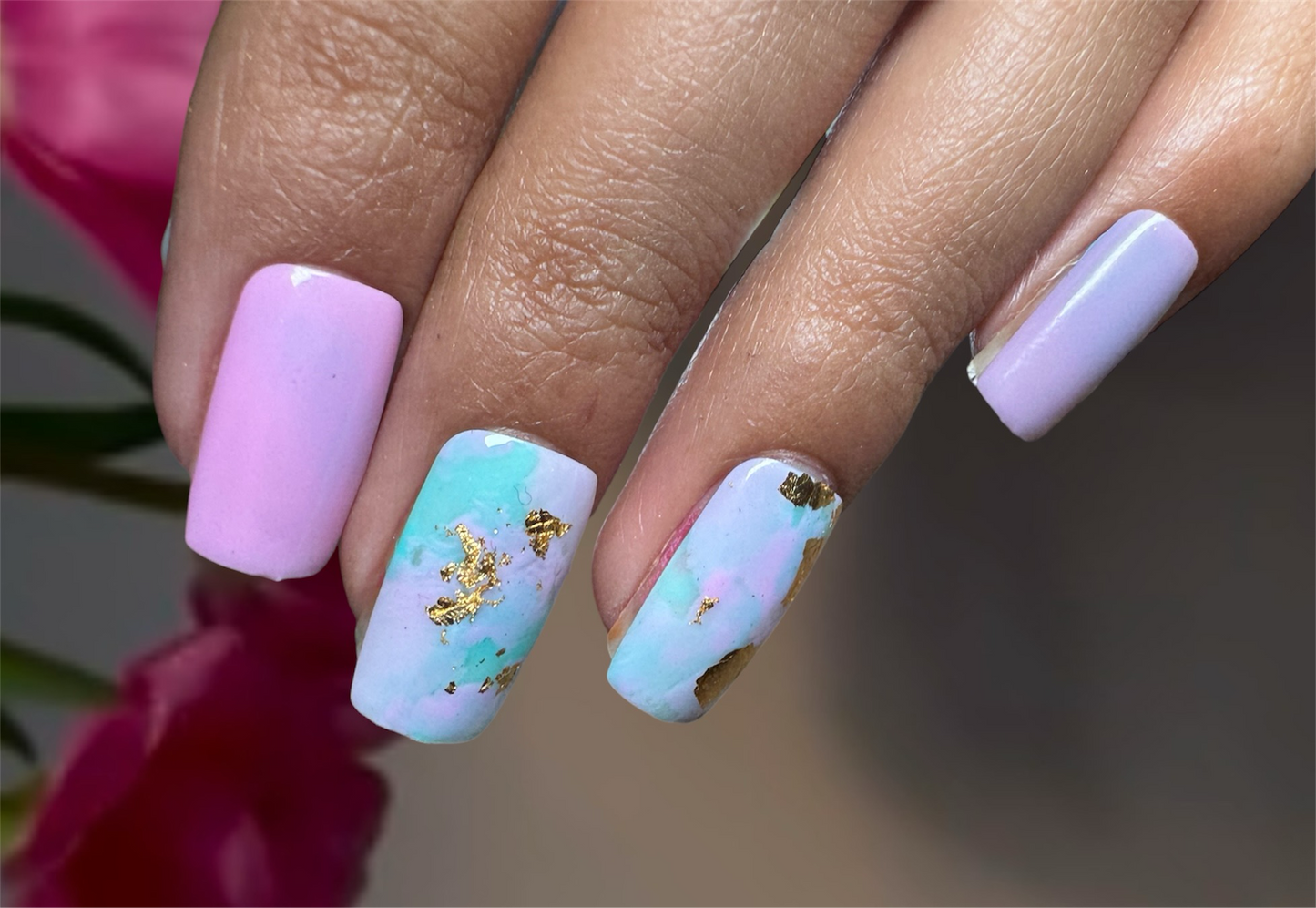 Dreamy Pastel Nails