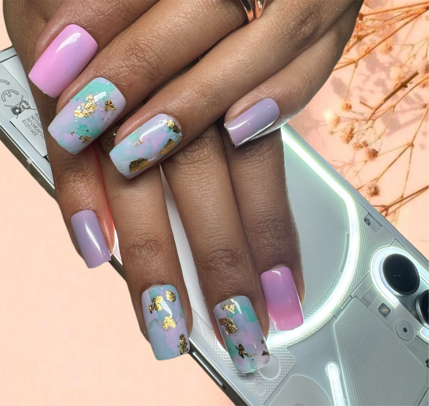 Dreamy Pastel Nails