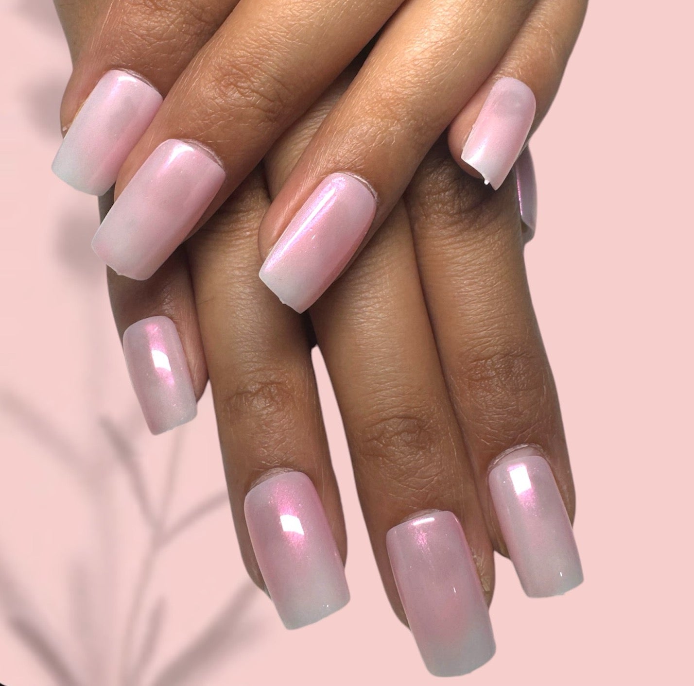 Blush Glaze - Elegant Pink Press-On Nails