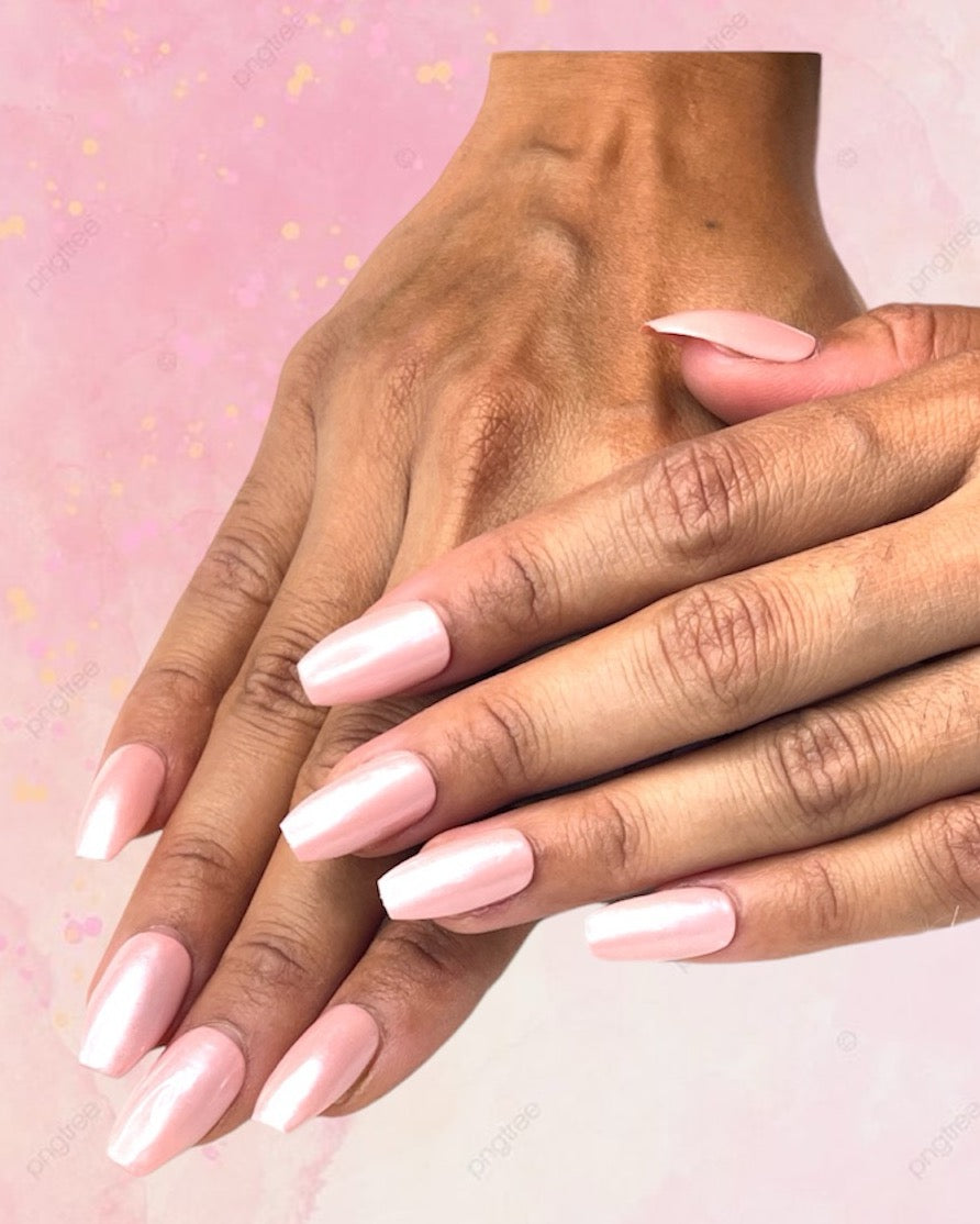 Blush Pearl Press-On Nails